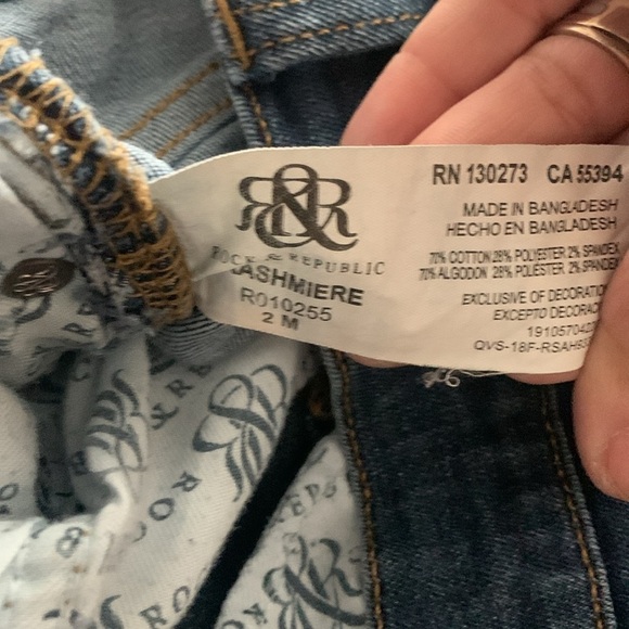 Rock & Republic Kashmiere Skinny Jean Size 2, Preloved in great condition - Picture 4 of 5